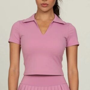 NWT Goldhinge Pale Berry Polo